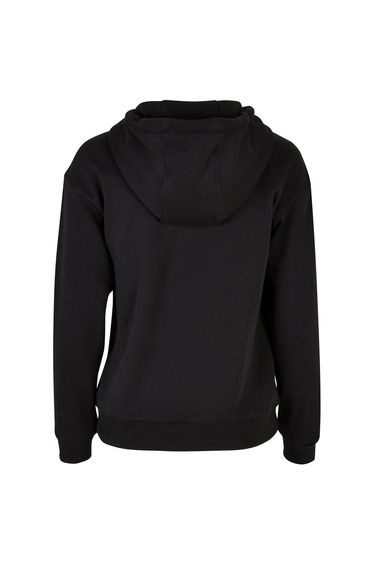Womens/Ladies Oversized Everyday Hoodie - Black product thumbnail 2