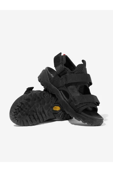 Kids Trailgrip Vela Sandals in Black