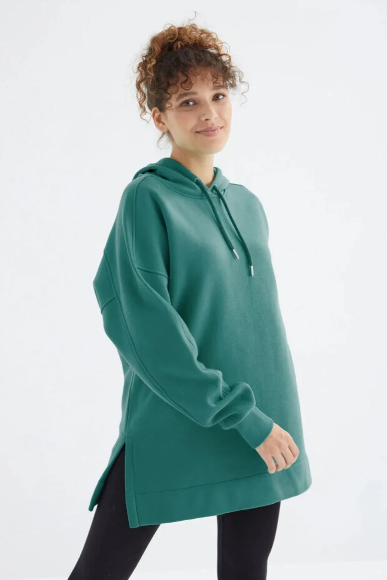 TOMMY Oversized Hooded Sweatshirt With Pocket - 3
