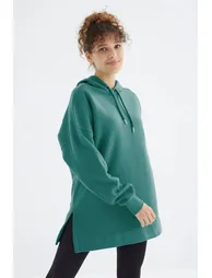 TOMMY Oversized Hooded Sweatshirt With Pocket - 3