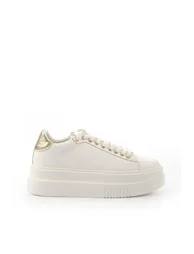 Women's White Sneakers - 1