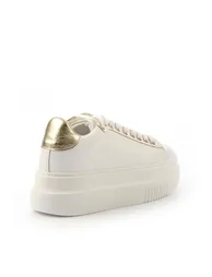 Women's White Sneakers - 2
