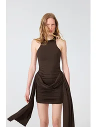 Flowy Mini Dress - Premium Edition - 4