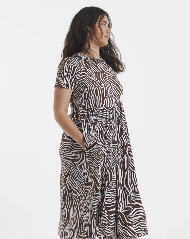 Supersoft Midi Dress With Pockets - 1