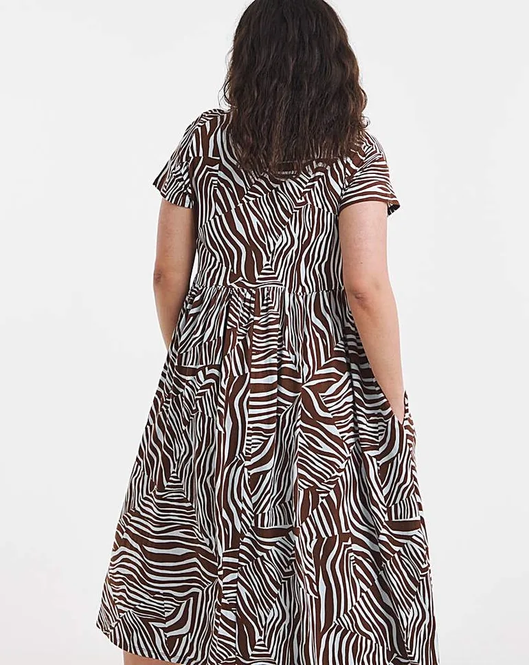 Supersoft Midi Dress With Pockets - 2