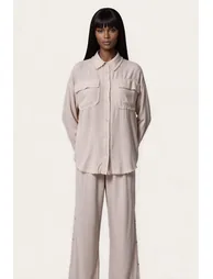 MSN Linen Cotton Suit Set - 2