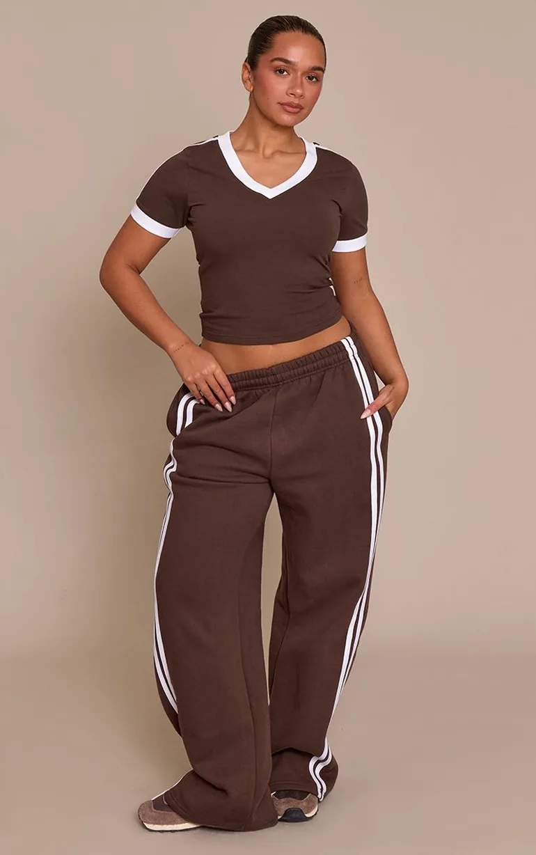 Shape Chocolate  Side Stripe Jogger - 5