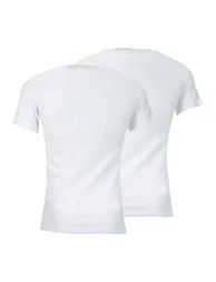 Pack of 2 Cotton T-Shirts with V-Neck - 2
