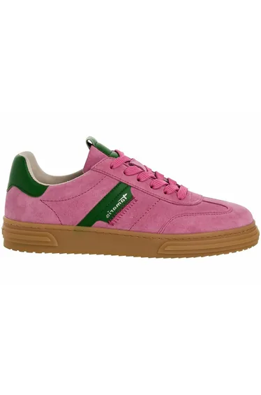 Leather Trainers with Honey Sole