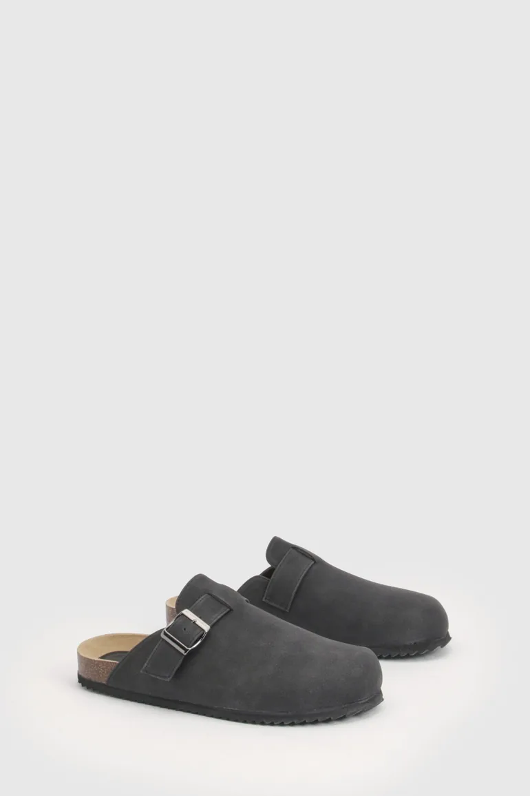 Basic Closed Toe Clogs - black