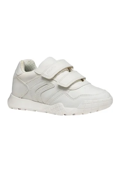 Geox Boys Rann-E Trainers - White
