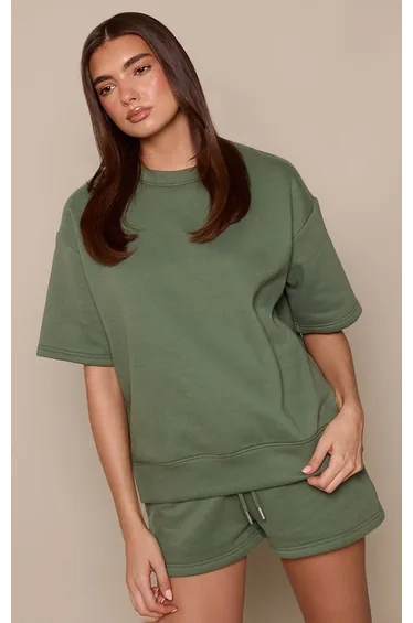 Sea Green Sweat Tshirt