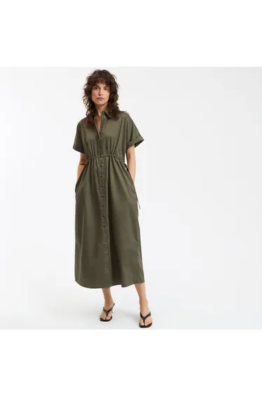 Short Sleeve Maxi Dress