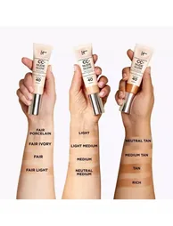 IT Cosmetics Your Skin But Better CC+ Nude Glow with SPF 40 32ml-Medium Tan - 1