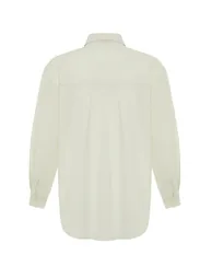 Beige Loose Fit Shirt - 7