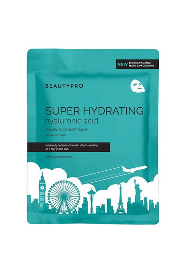 BEAUTYPRO SUPER HYDRATING Travel Face Sheet Mask 22ml