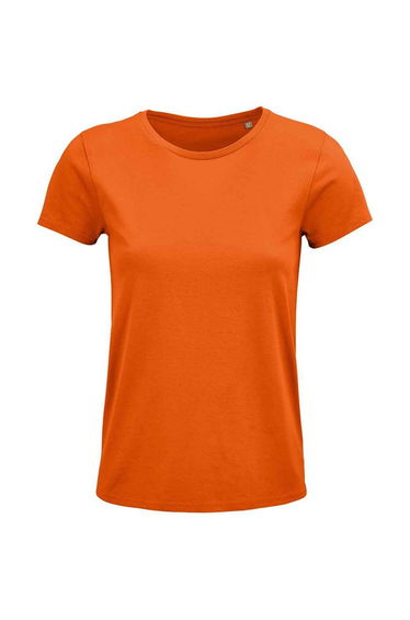 SOLS Womens/Ladies Crusader Organic T-Shirt - Orange