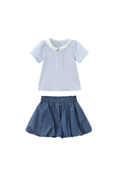 Girls' Two-Piece Outfit Set