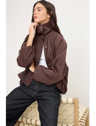 Brown Regular Coat - 1