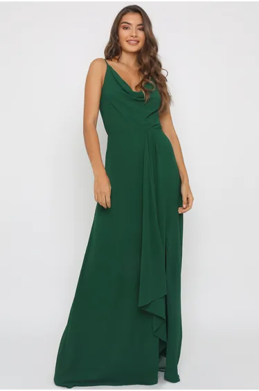 TFNC Ryan Jade Green Maxi Dress
