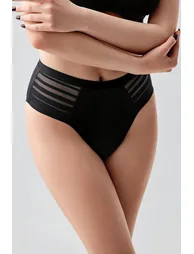 Tulle Detailed High Waist Panties - 1