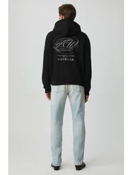 GRIMELANGE LEGENDARY Men's Soft Black Sweatshirt - 5