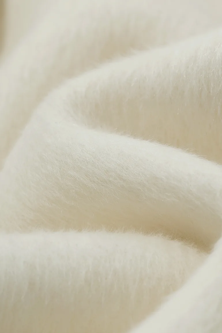 Yak Down & Wool Double-Faced Fabric - 14