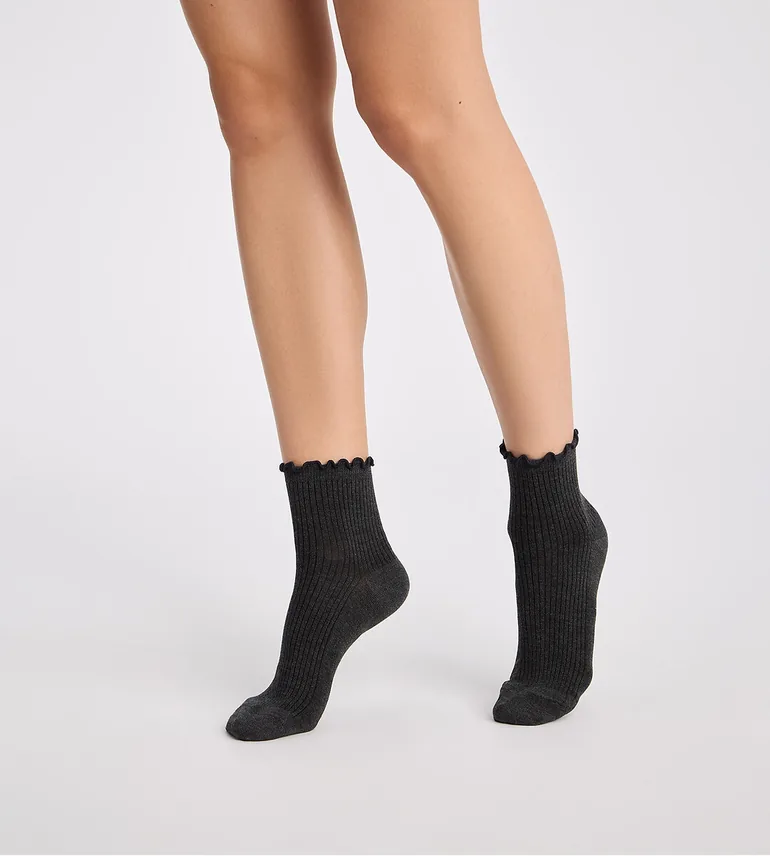 Pack of 2 Pairs of Modal Style Socks