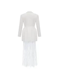 Adélise Blazer & Lace Skirt Set - 2