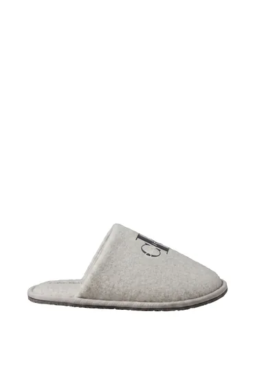 Hotel Slipper Monologo Felt Granite Gray
