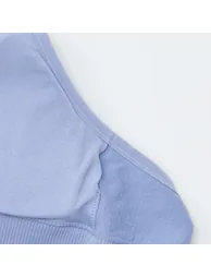 Pack of 2 ribbed bralettes BLUE - 5