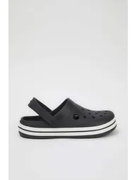 Black Closed Front Light Sole Men's Eva Sandals Slippers - 2