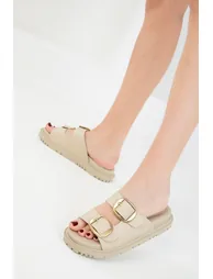 Beige Women's Slippers