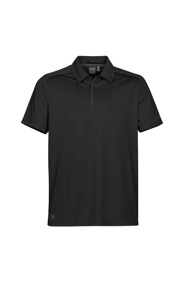 Stormtech Mens H2X Inertia Performance Polo Shirt - Black /Graphite