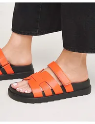 Woven Touch and Close Sandal Wide - 1
