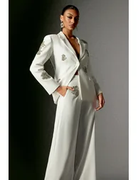 Winee Diamante Blazer Set - 6