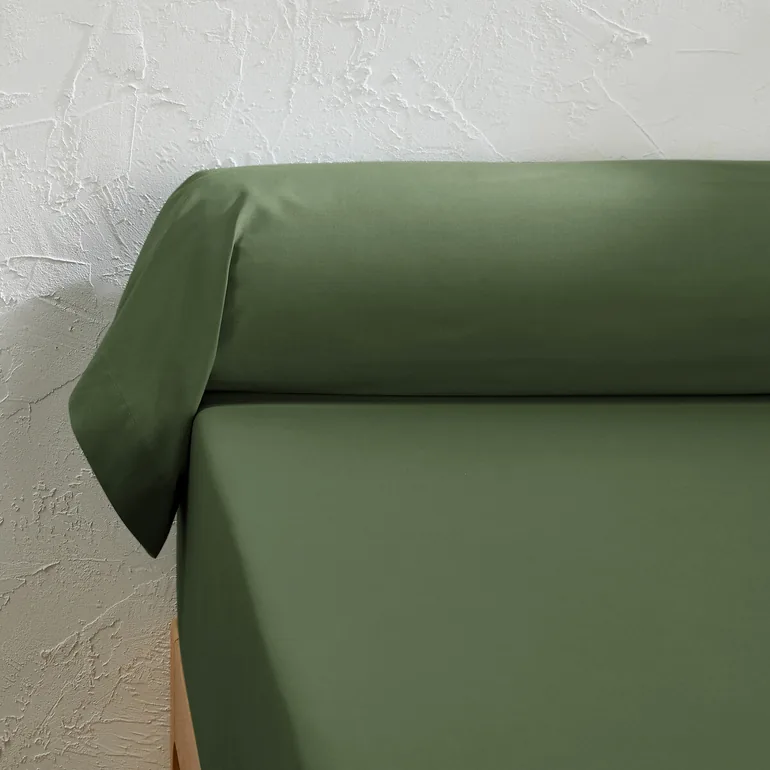 Scenario Cotton Percale Bolster Pillowcase - 2