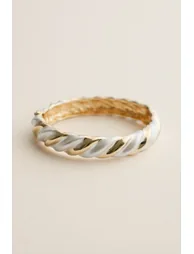 Twisted Mixed-metal Bracelet - 1
