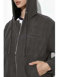 Zip-Up Hooded Jacket - 4