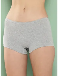 Pack of 2 - Solid Cotton Boyshorts - 4