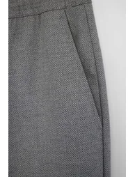 Gray Straight Men's Trousers - 3