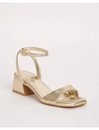 Barely There Low Block Heel Wide - 1