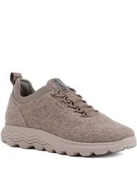 Geox Womens/Ladies Spherica Trainers - Dark Rose