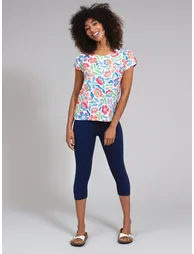 Holt Cropped Leggings Midnight