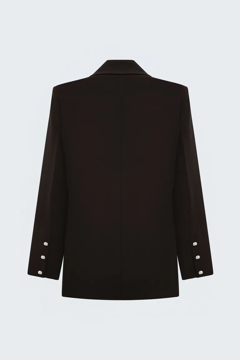 Buttoned Classic Jacket - 3
