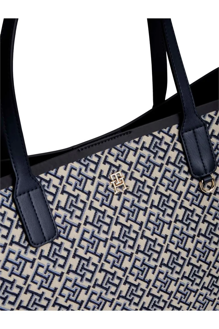 Icon Tote Jacquard Navy - 3