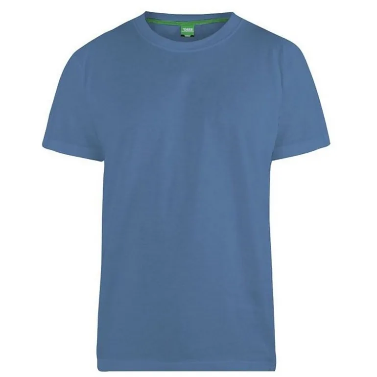 D555 Mens Flyers-2 Kingsize Crew Neck T-Shirt - Teal