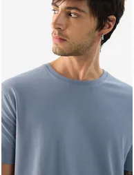 Men Blue Stonewash T-Shirt - 5