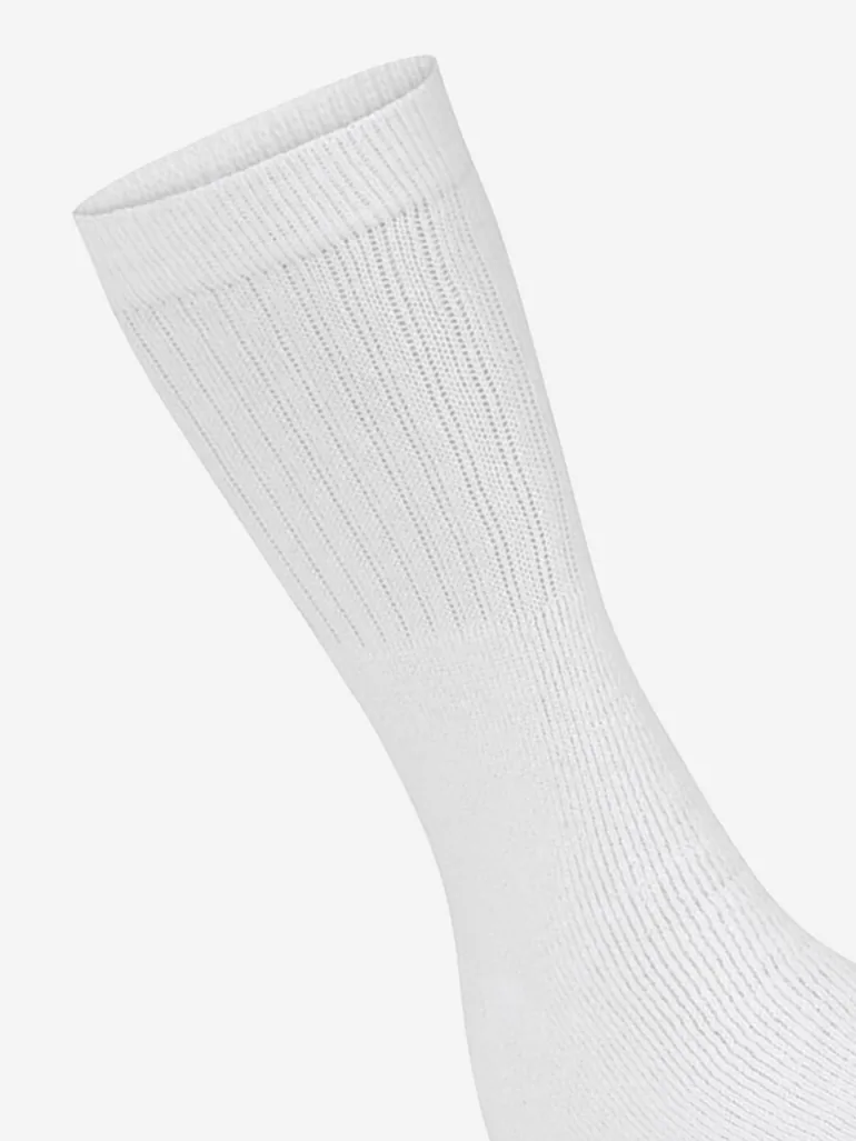 Zeco Kids School Sports Socks in White - 1
