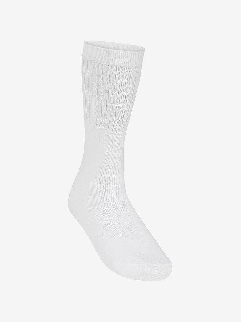 Zeco Kids School Sports Socks in White